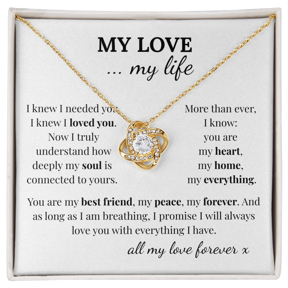 My Love My Life I need you