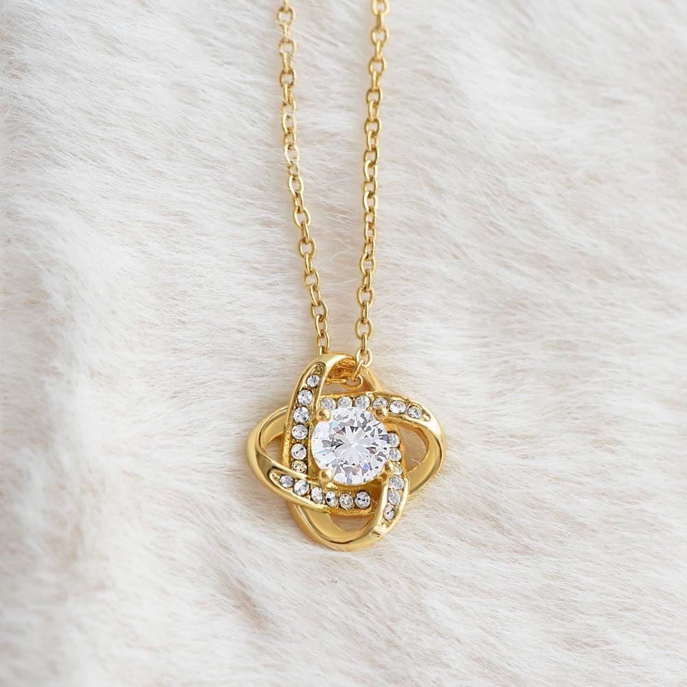 To My Amazing Wife - My Best Friend | Stunning Love Knot Pendant and Message Card 💞