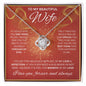 Beautiful Wife, I Filled This Necklace with All of My LOVE