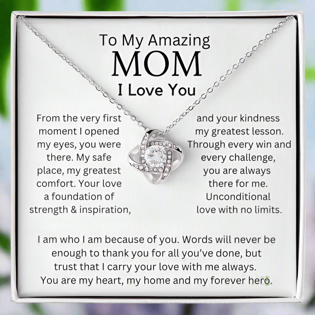 My Amazing Mom, I Am Who I Am Because of You.