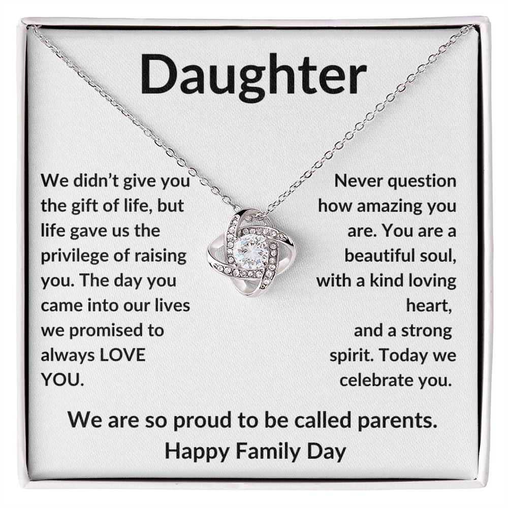 Daughter, We Are So Proud To Be Called Parents, Happy Family Day MBB034