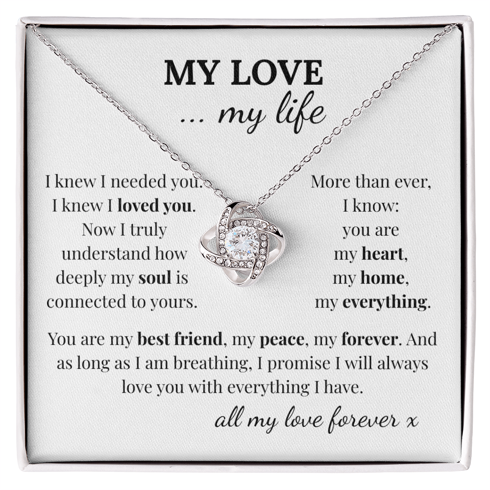 My Love My Life I need you