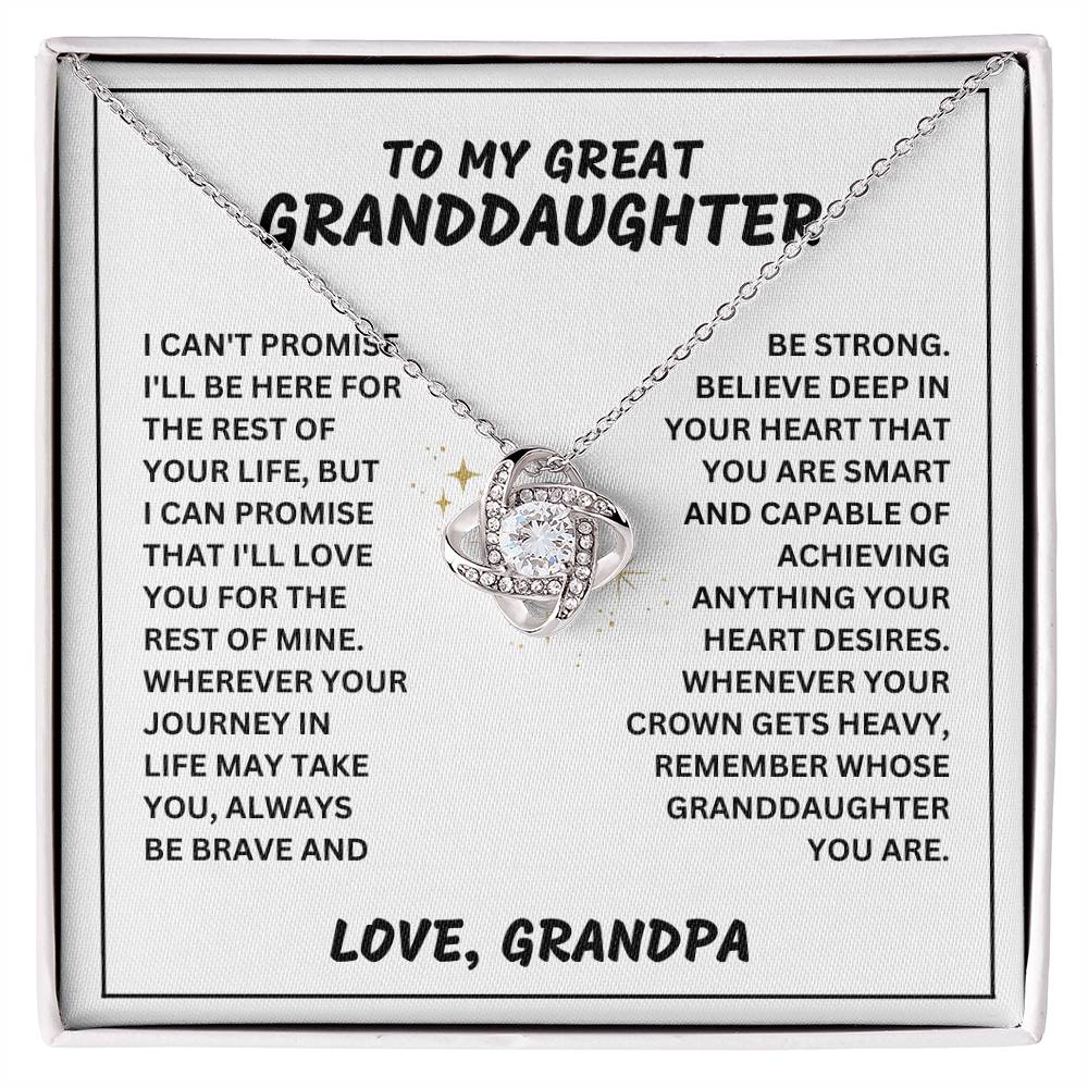 Great Granddaughter Love Grandpa