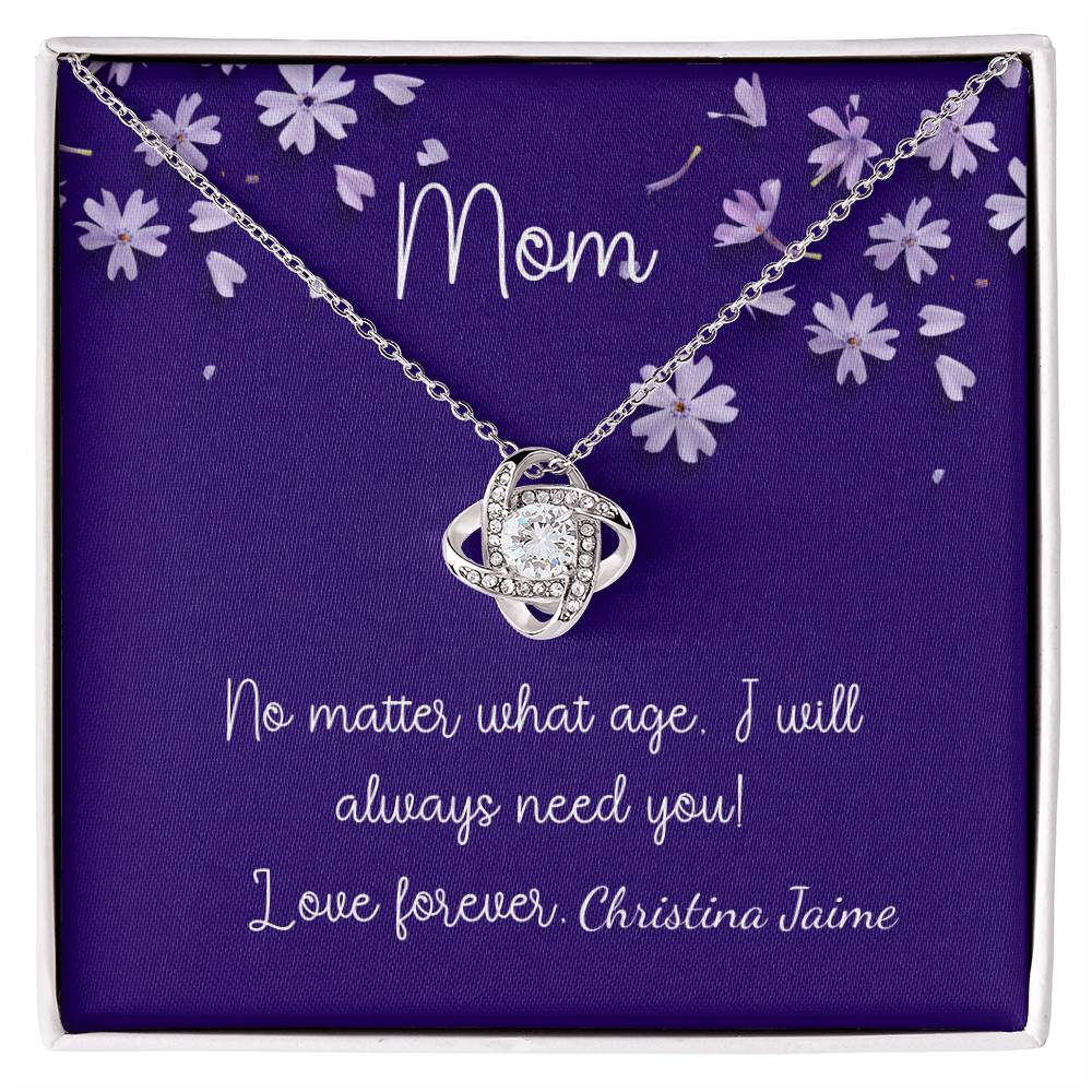 Mom, Love you forever (Personalized)