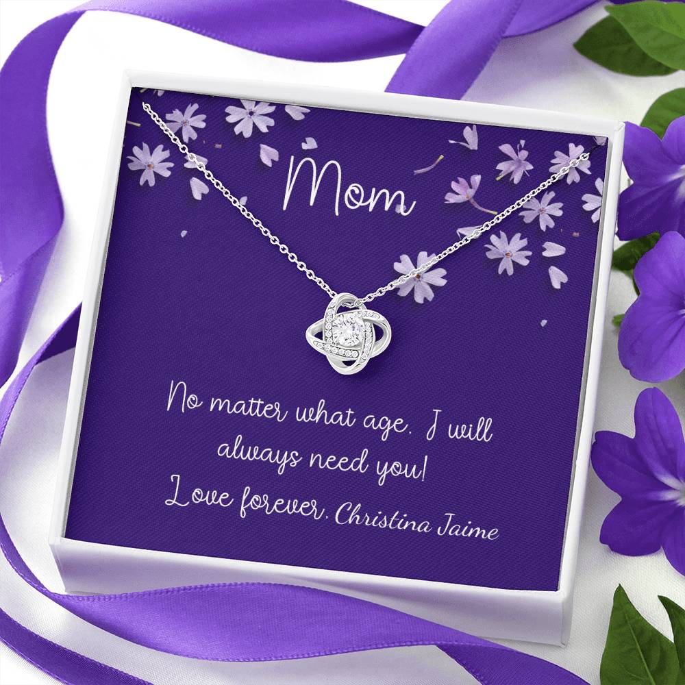 Mom, Love you forever (Personalized)