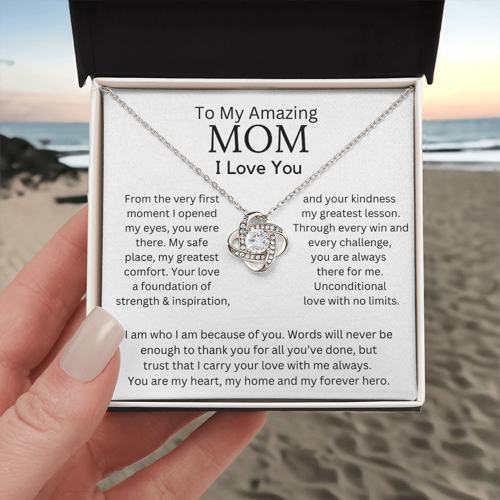My Amazing Mom, I Am Who I Am Because of You.