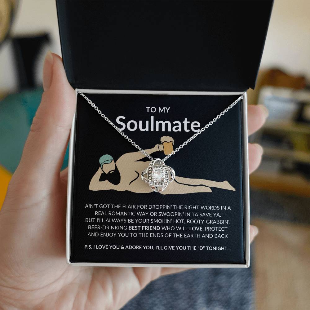Soul Mate, Love Your Beer Drinking, Best Friend Necklace