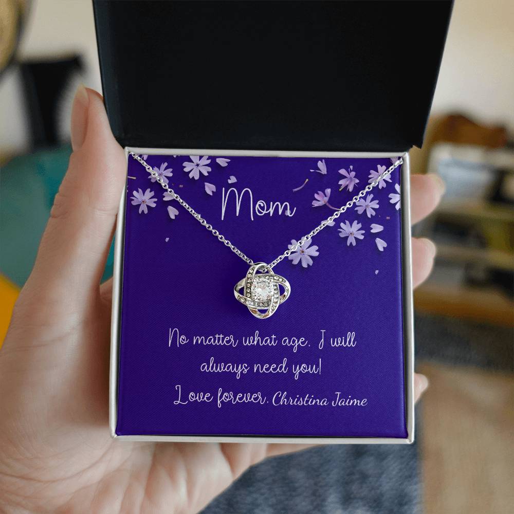 Mom, Love you forever (Personalized)