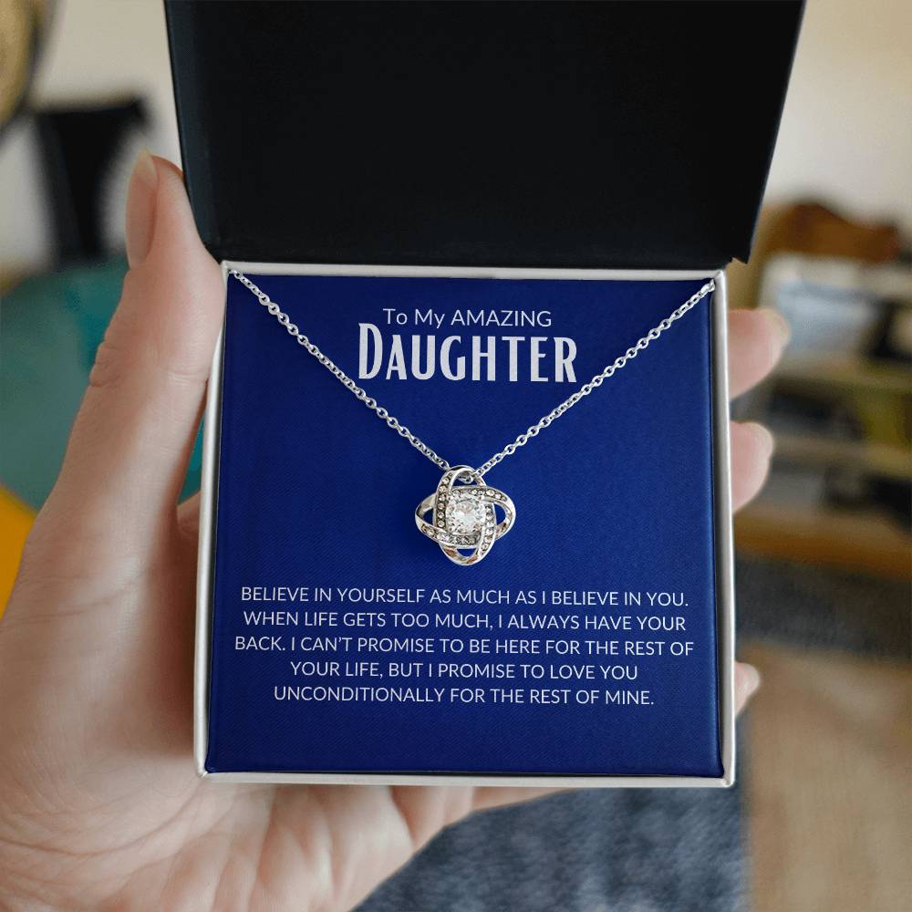 To My Amazing Daughter Necklace