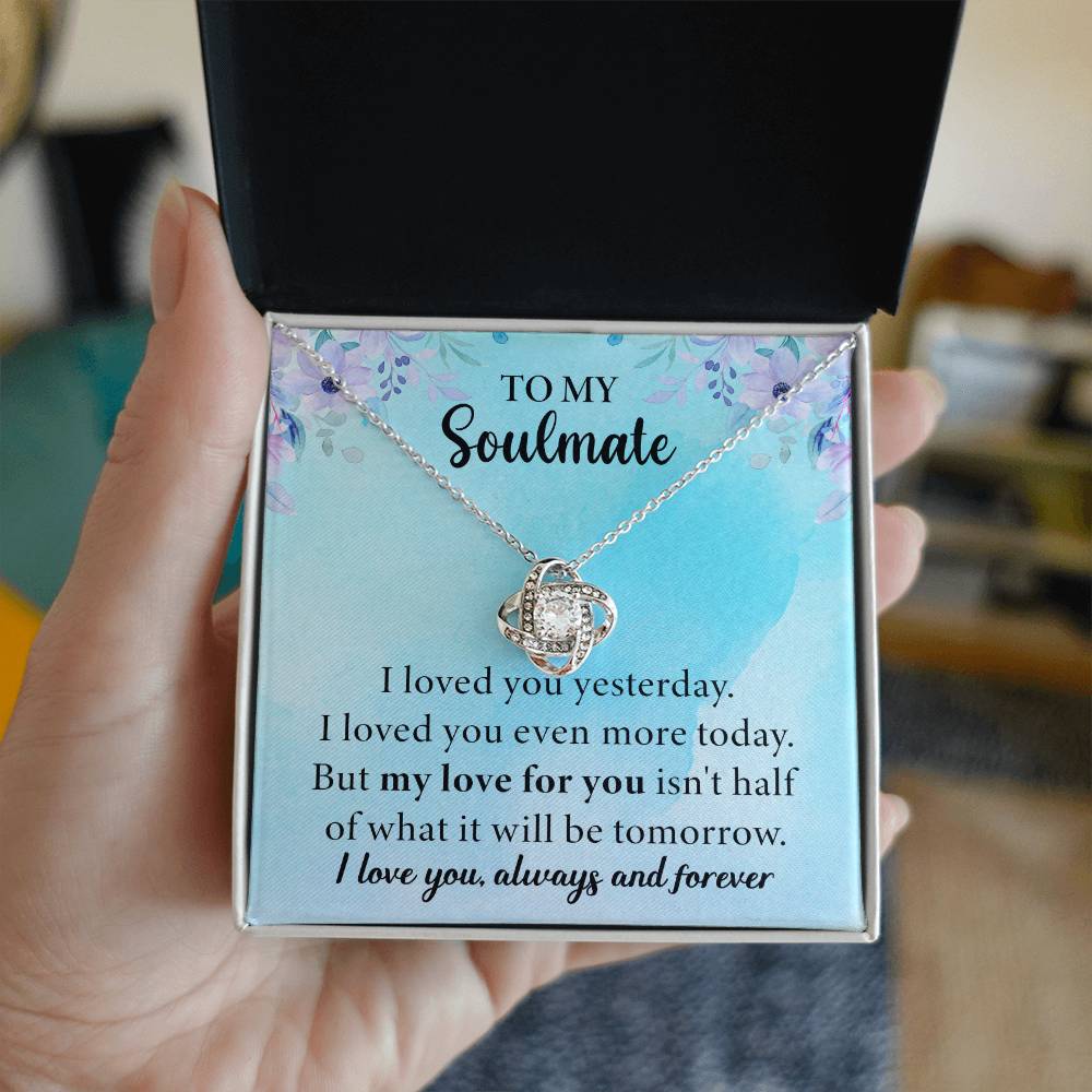 I Will Love You Always, Soulmate Necklace