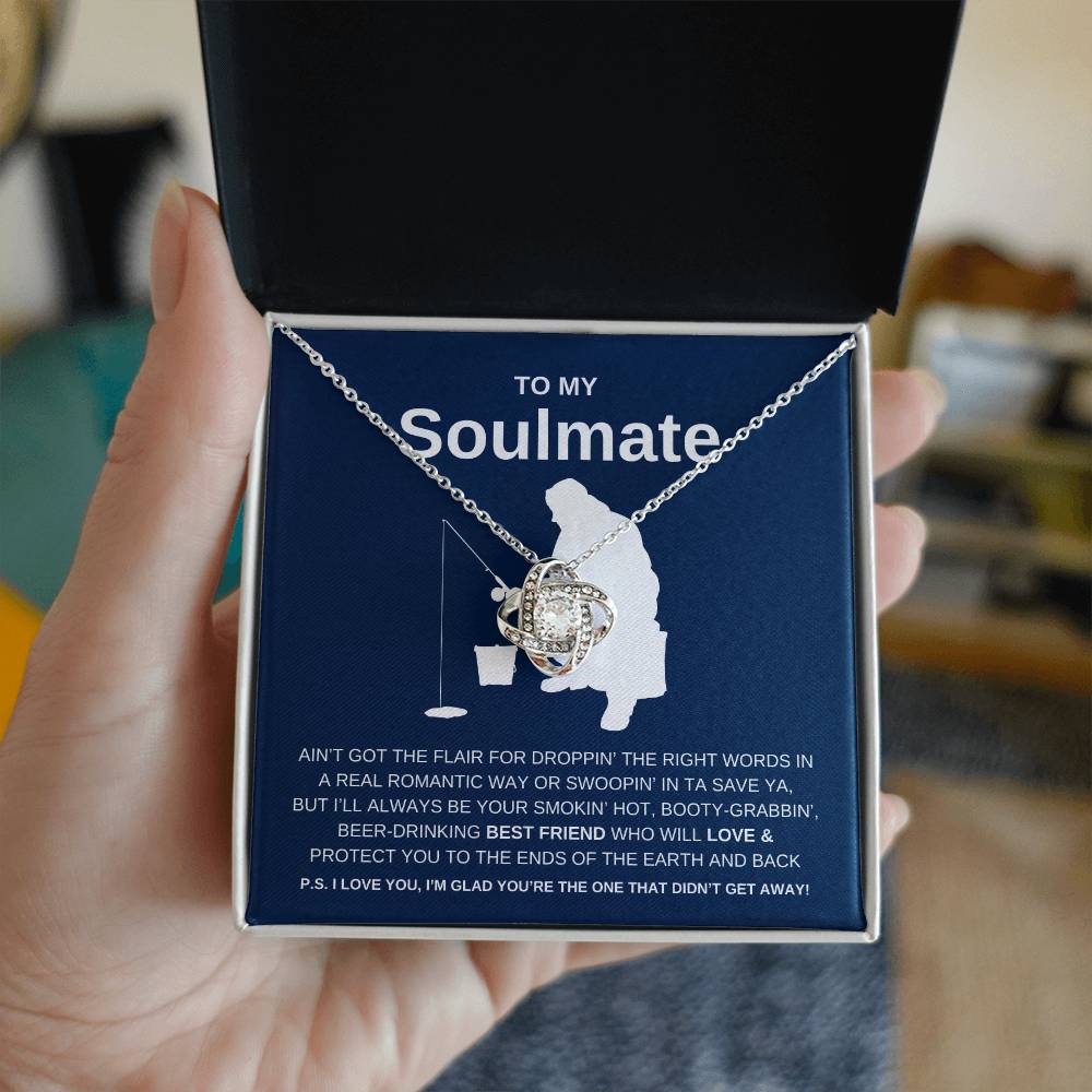 The One That Didn't Get Away - Soulmate Love Knot Necklace