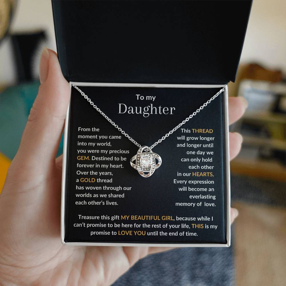 To My Daughter Treasure This Gift My Beautiful Girl