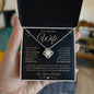 Wife, I Filled This Necklace With Love and Light... Love Your Husband