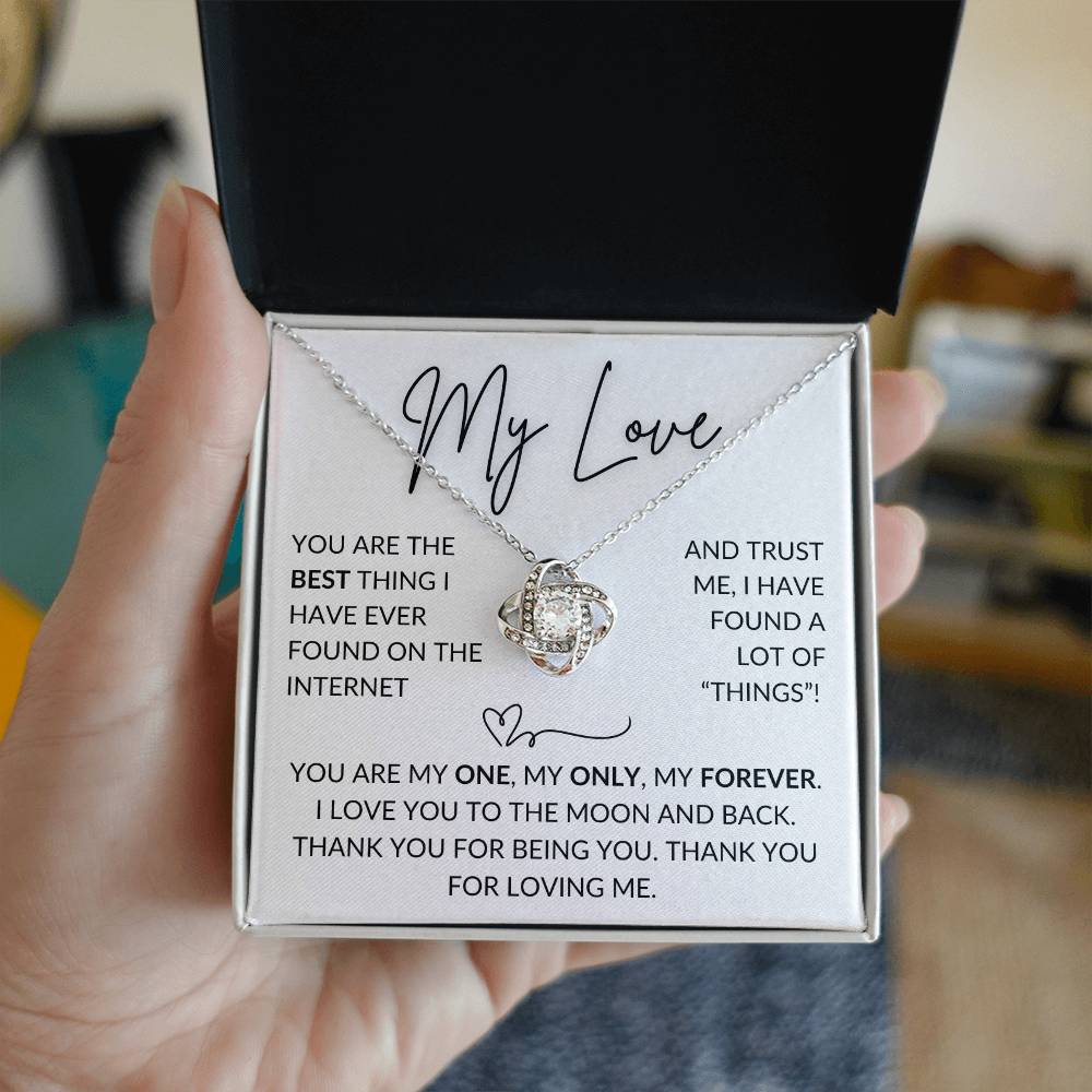 You Are The Best Thing On The Internet Necklace