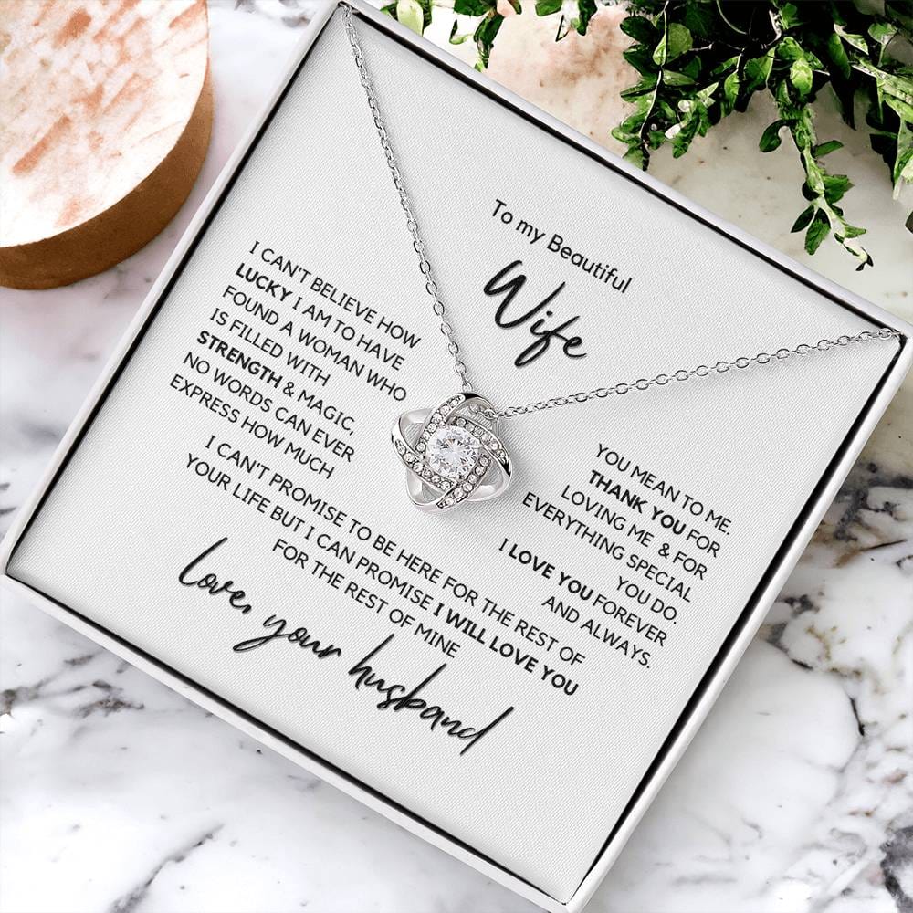 To My Beautiful Wife Love Your Husband