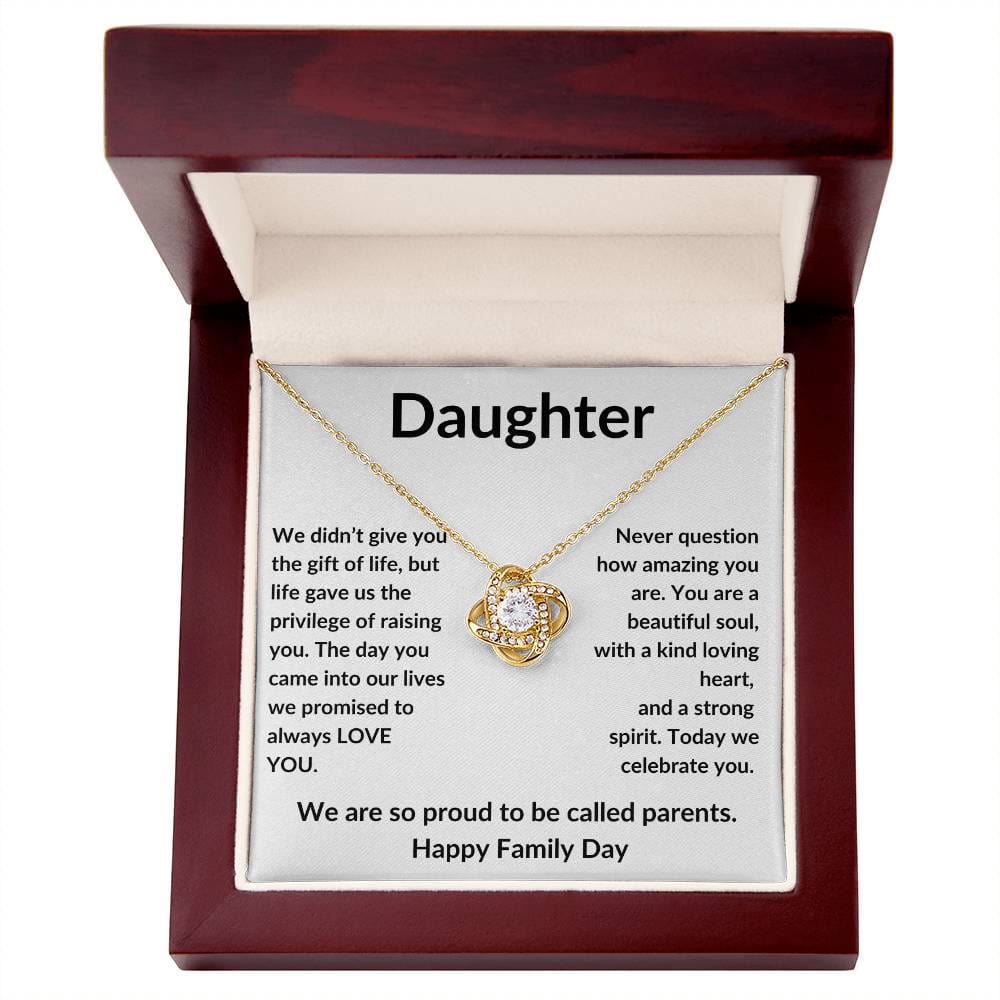 Daughter, We Are So Proud To Be Called Parents, Happy Family Day MBB034