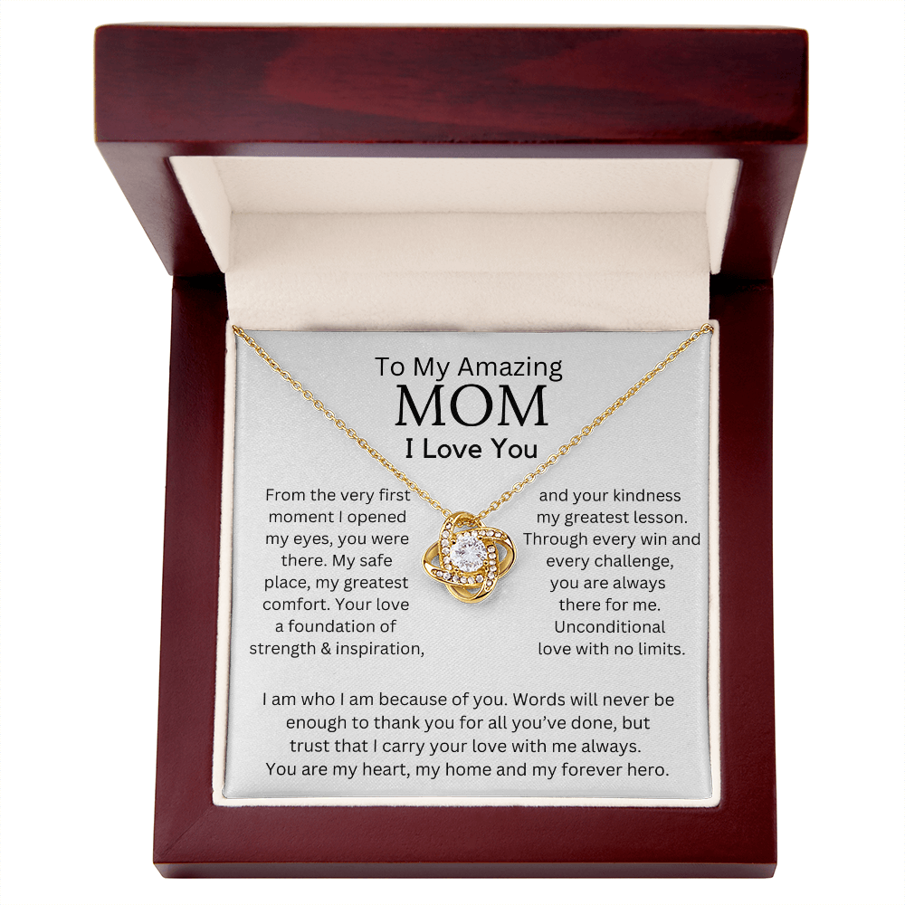 My Amazing Mom, I Am Who I Am Because of You.