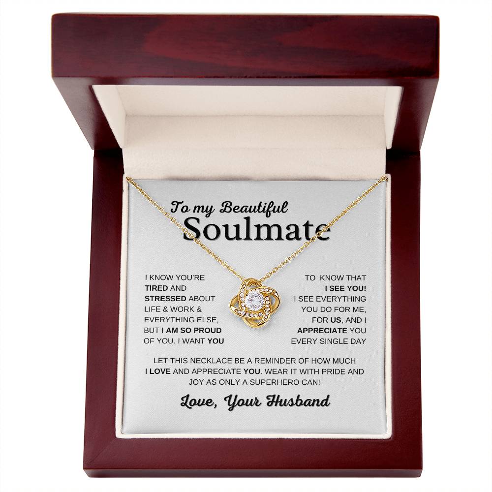 To My Beautiful Soulmate