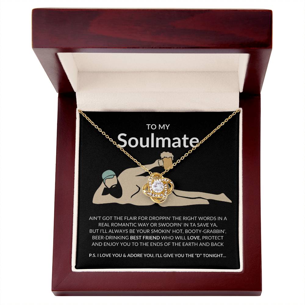 Soul Mate, Love Your Beer Drinking, Best Friend Necklace