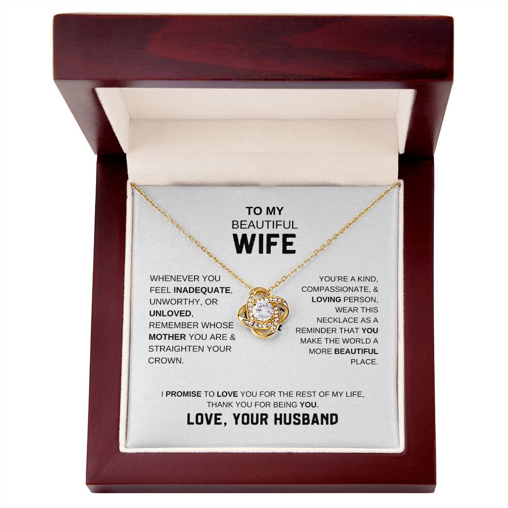 To My Beautiful Wife