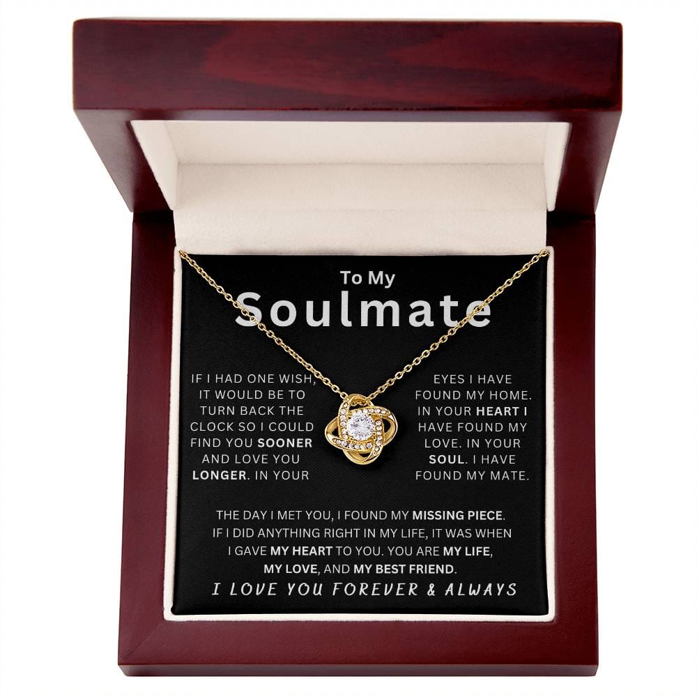 Soulmate, I Wish I Had Found You Sooner, Necklace for Her.