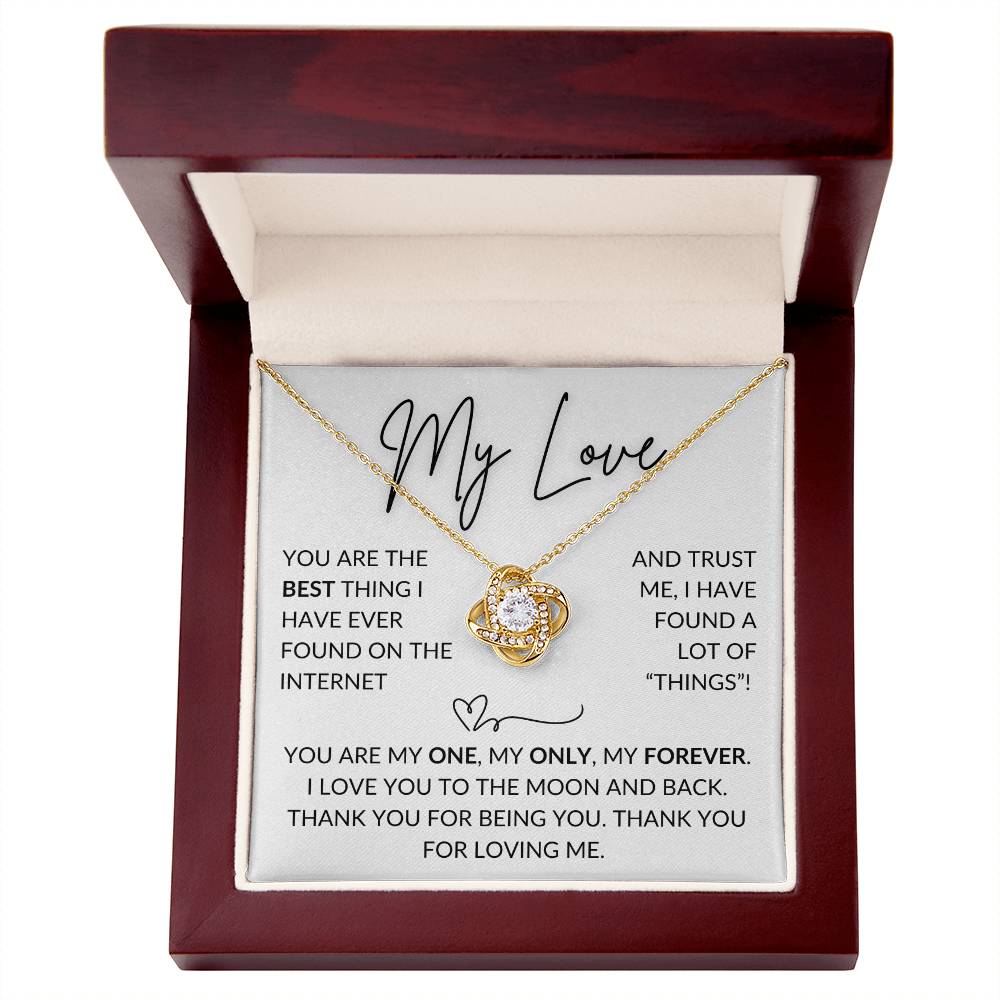 You Are The Best Thing On The Internet Necklace