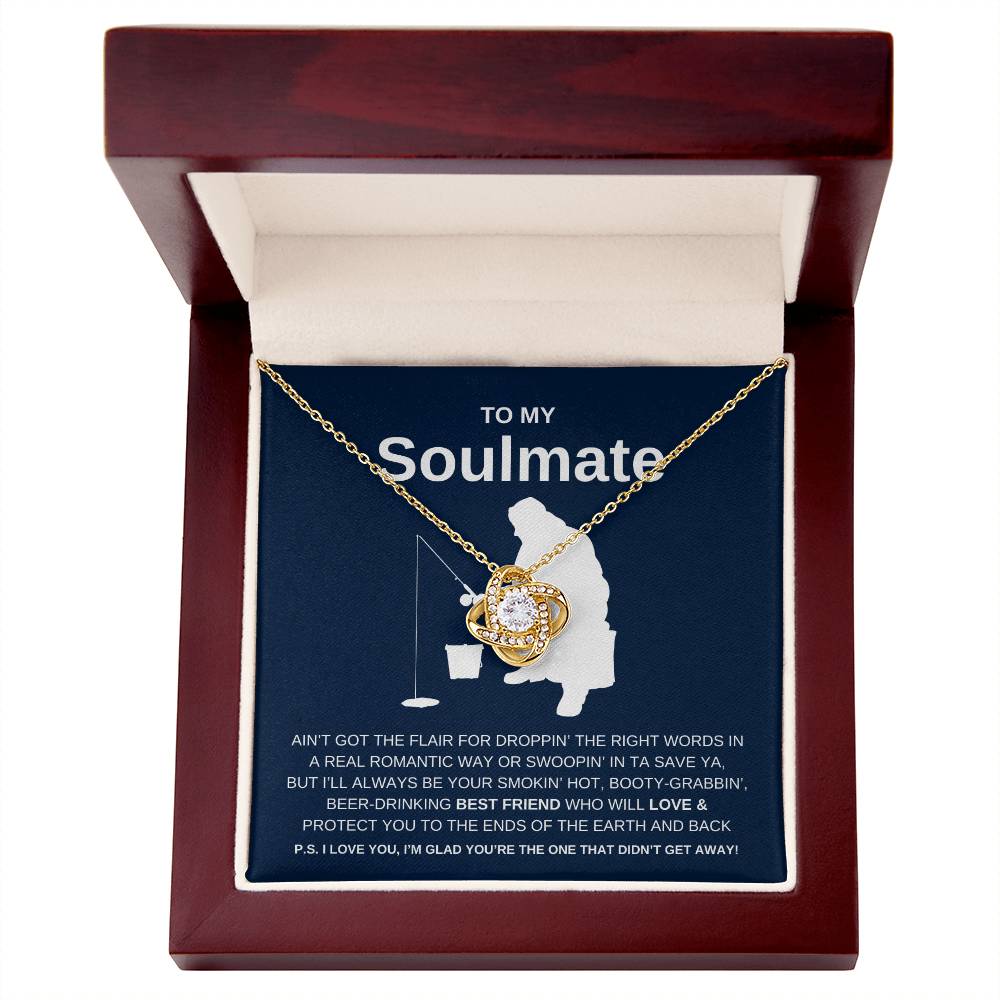 The One That Didn't Get Away - Soulmate Love Knot Necklace