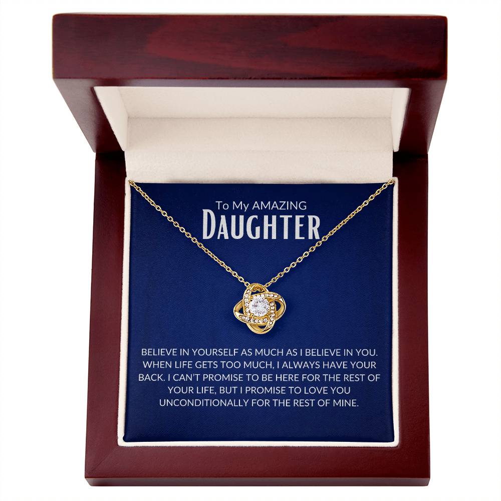 To My Amazing Daughter Necklace