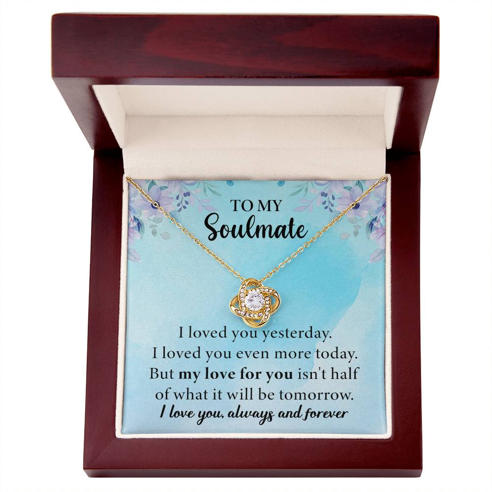 I Will Love You Always, Soulmate Necklace