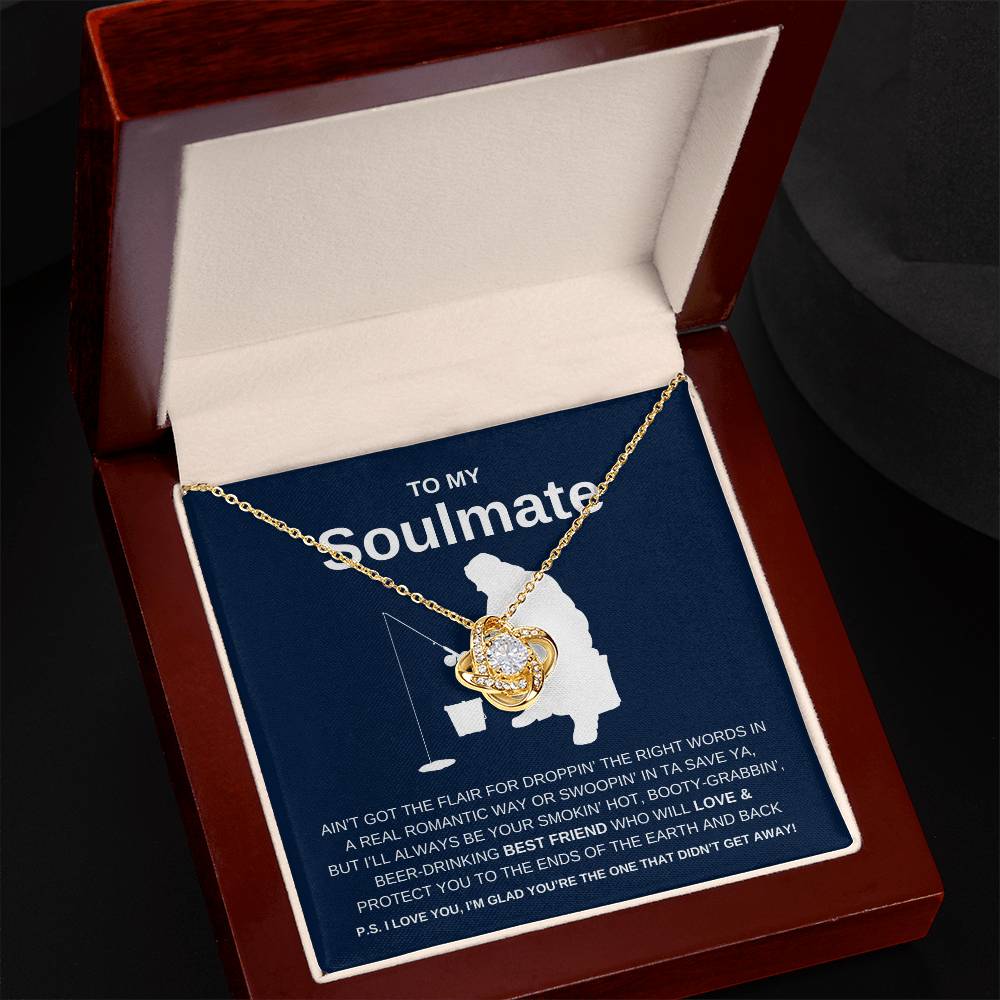 The One That Didn't Get Away - Soulmate Love Knot Necklace