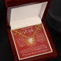 Beautiful Wife, I Filled This Necklace with All of My LOVE