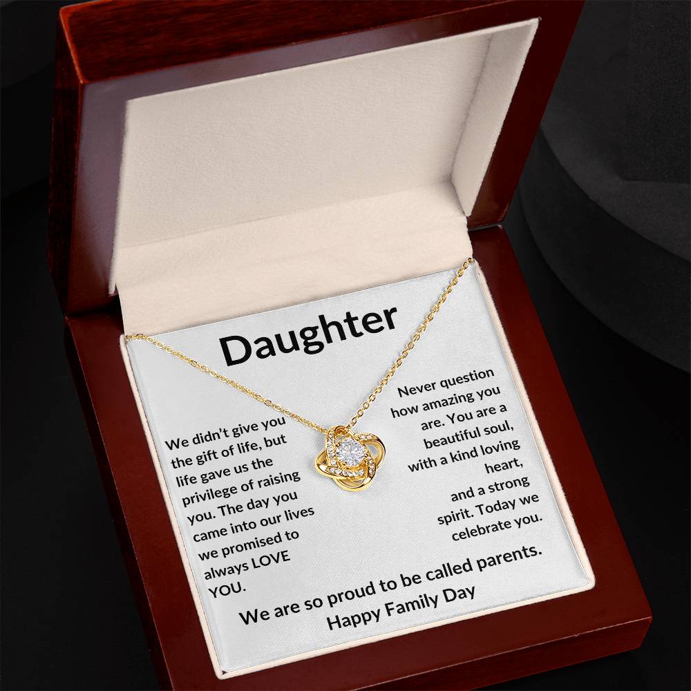 Daughter, We Are So Proud To Be Called Parents, Happy Family Day MBB034