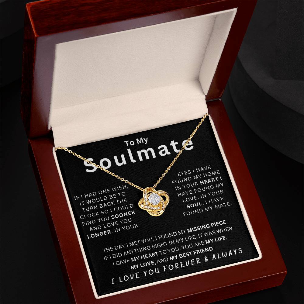 Soulmate, I Wish I Had Found You Sooner, Necklace for Her.