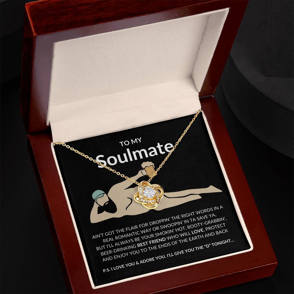 Soul Mate, Love Your Beer Drinking, Best Friend Necklace