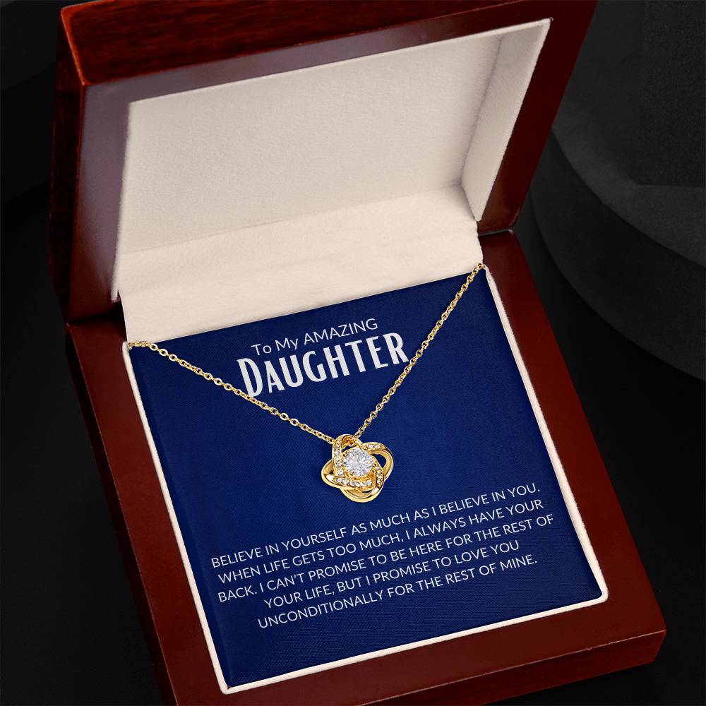 To My Amazing Daughter Necklace