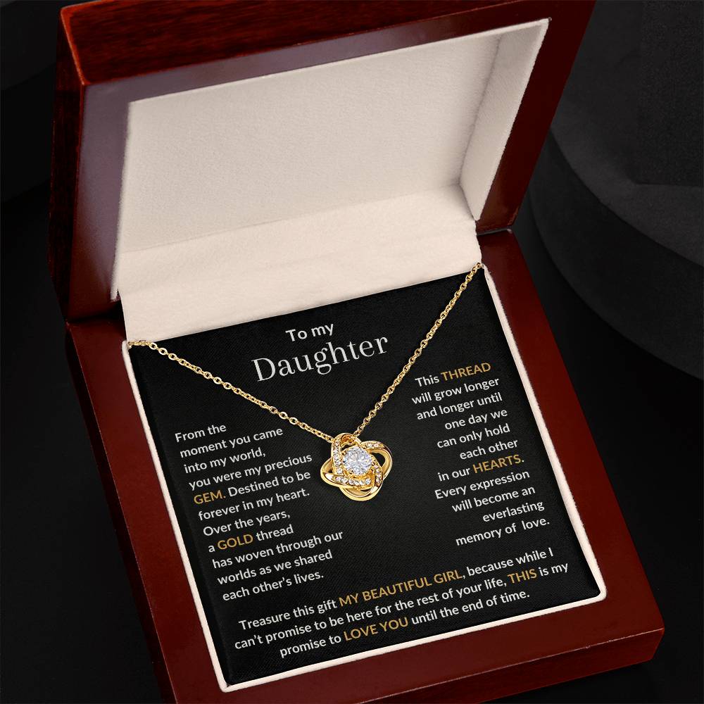 To My Daughter Treasure This Gift My Beautiful Girl