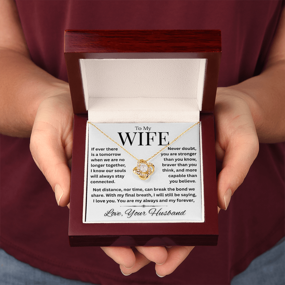To My Wife, I Will Always Love You