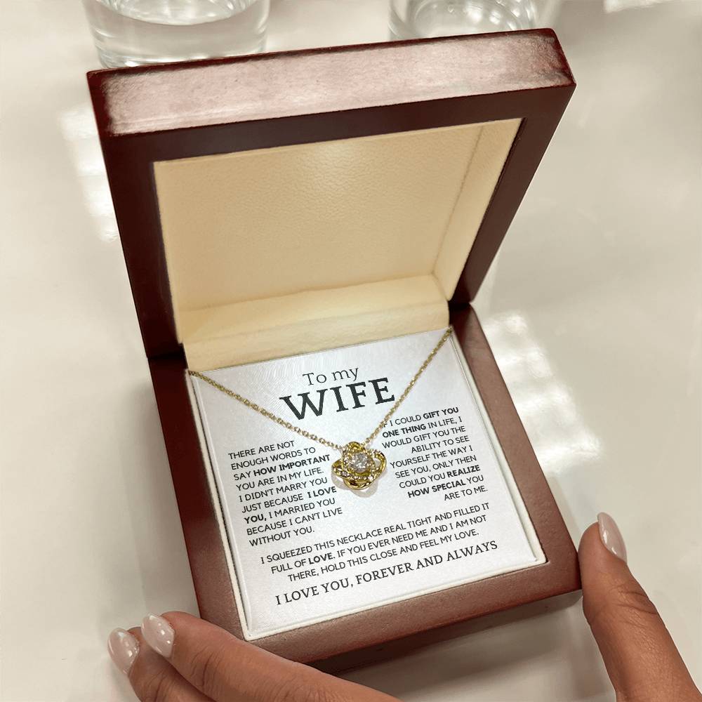 To My Wife, There Are Not Enough Words To Say