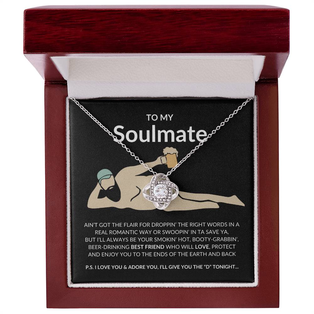 Soul Mate, Love Your Beer Drinking, Best Friend Necklace