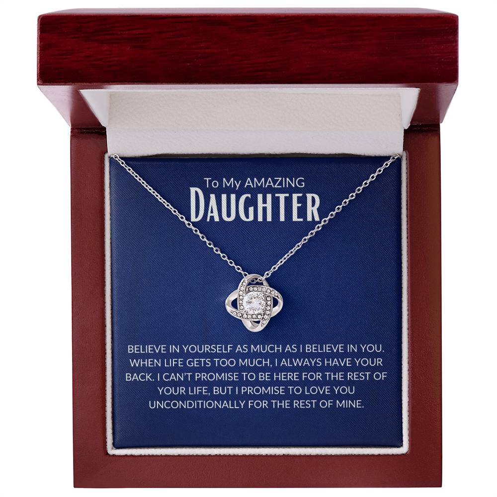 To My Amazing Daughter Necklace