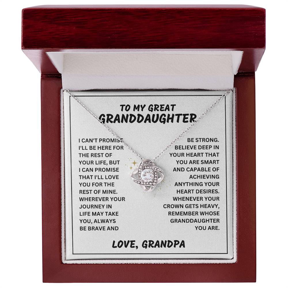 Great Granddaughter Love Grandpa