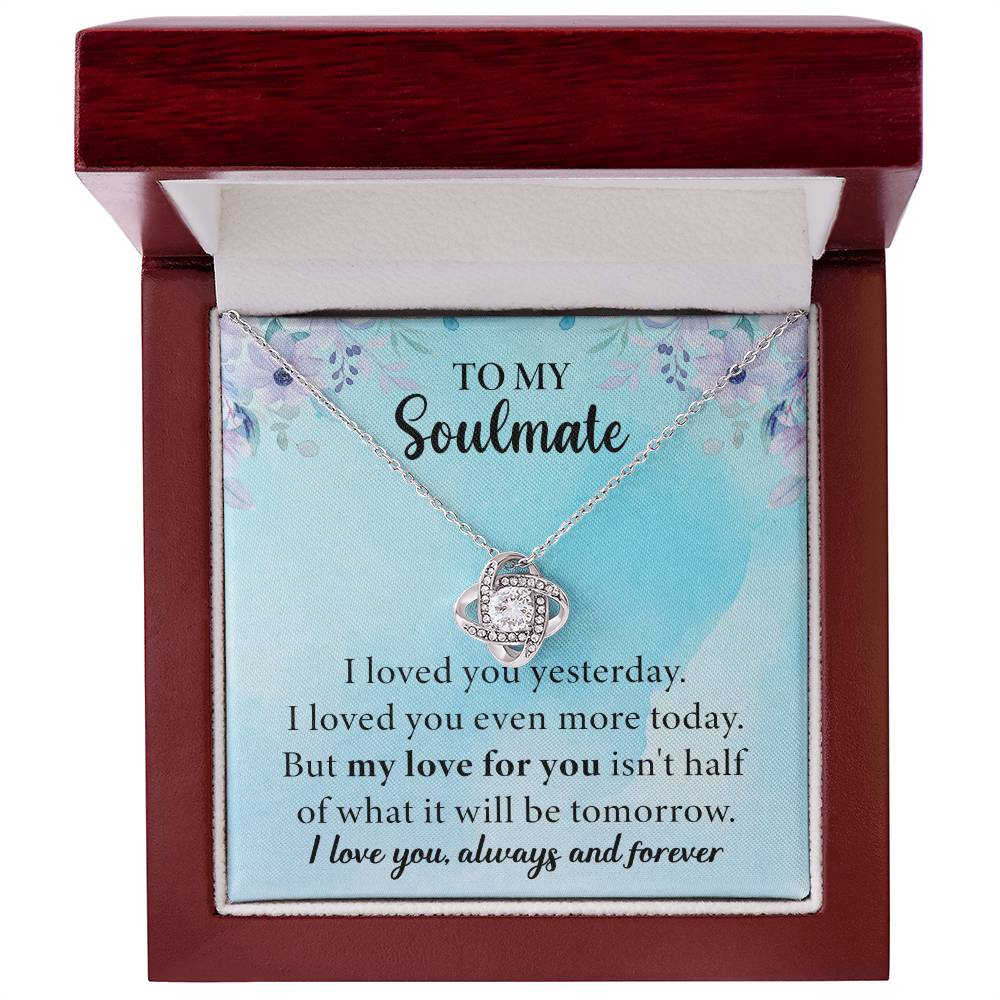 I Will Love You Always, Soulmate Necklace