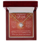Beautiful Wife, I Filled This Necklace with All of My LOVE