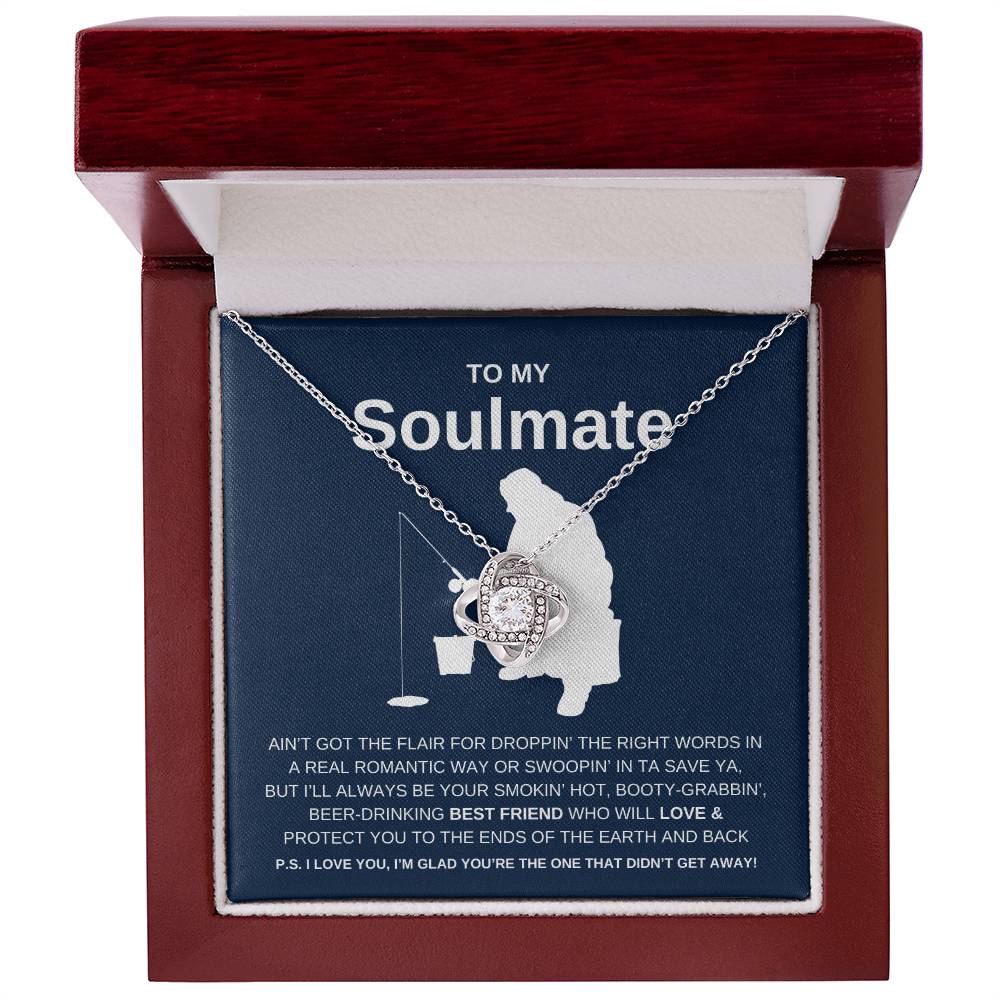 The One That Didn't Get Away - Soulmate Love Knot Necklace