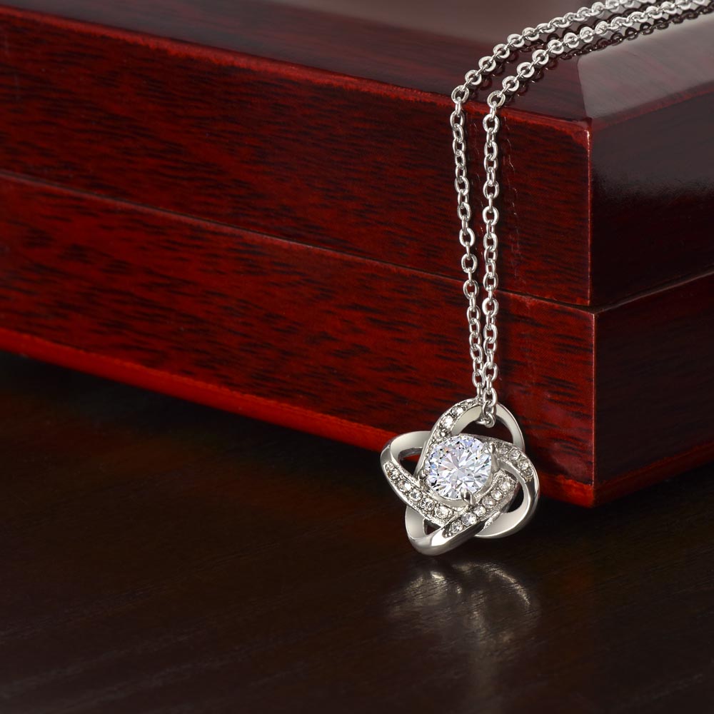 To My Wife, Happy Anniversary Necklace and Heartfelt Message Card. P.s. I Love You