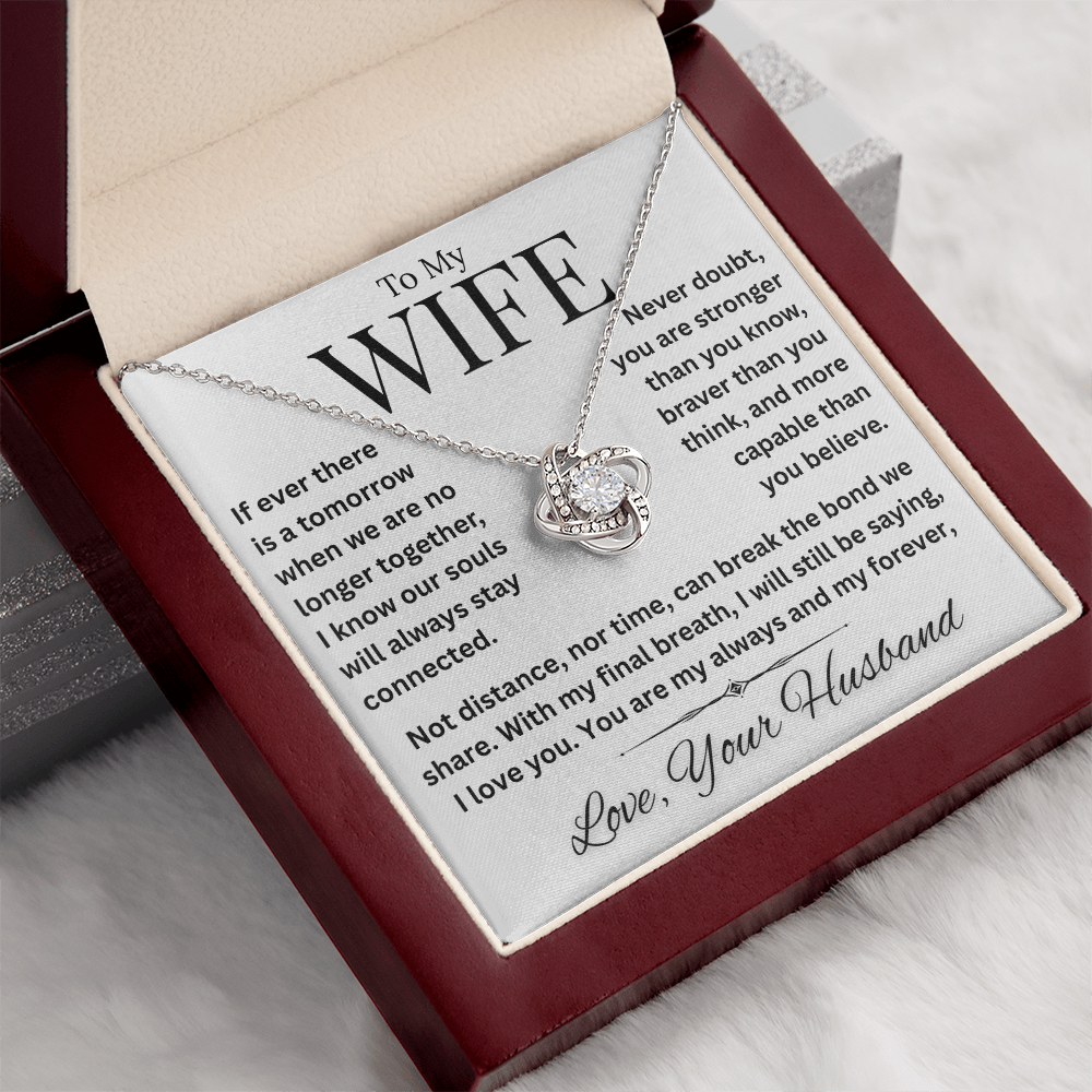 To My Wife, I Will Always Love You