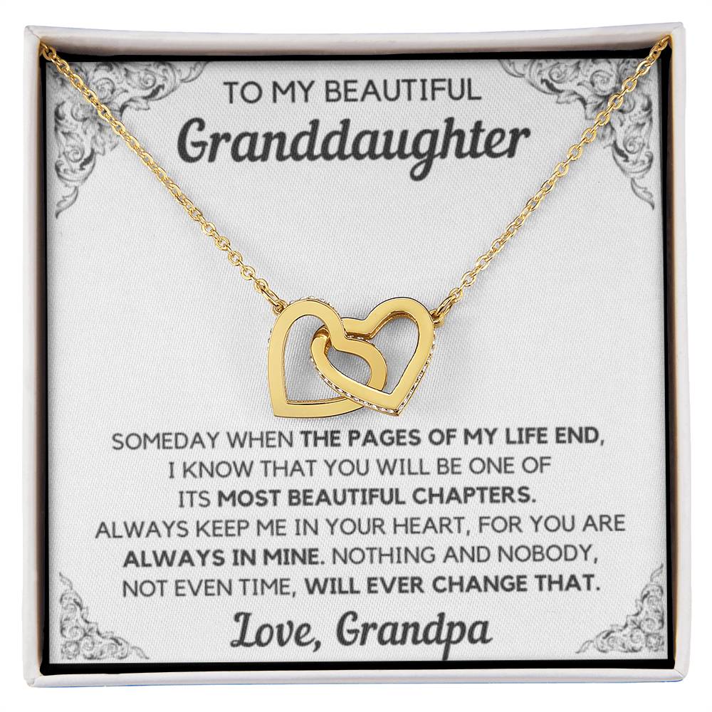 Beautiful Granddaughter, Keep My Heart Close, Love Grandpa