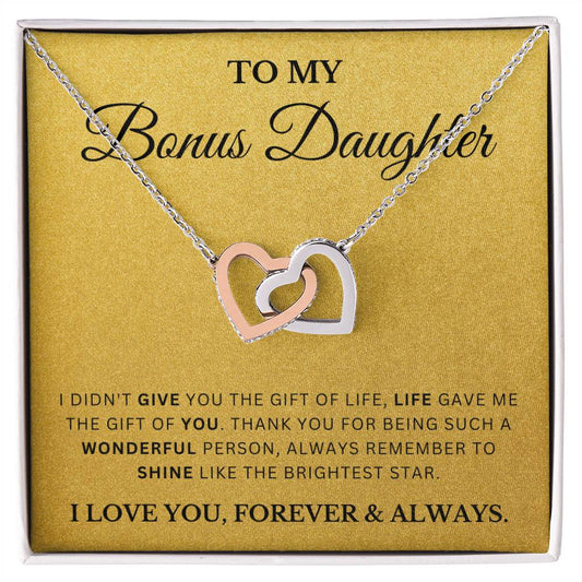 To My Amazing Bonus Daughter, I Love Your Forever and Always