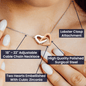 Mother and Daughter Necklace, an unbreakable bond.