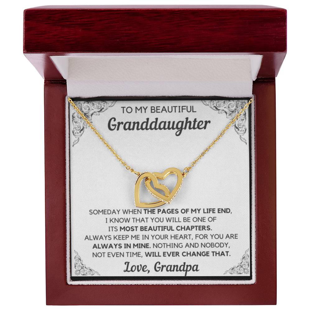 Beautiful Granddaughter, Keep My Heart Close, Love Grandpa